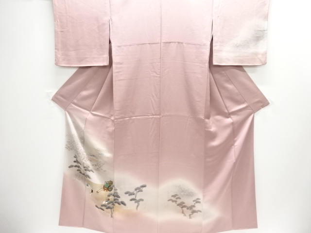 JAPANESE KIMONO / JIDAIJIN KAKEI PATTERN HITOTSUMON HOMONGI